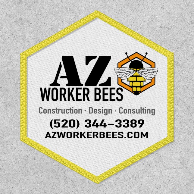 AZ Worker Bees Promo Patch (Front)
