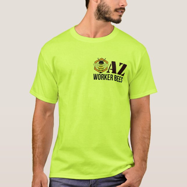 AZ Worker Bees Safety Work Shirt (Front)