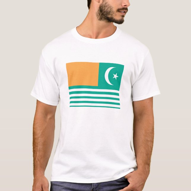 Azad Kashmir Flag T-Shirt (Front)