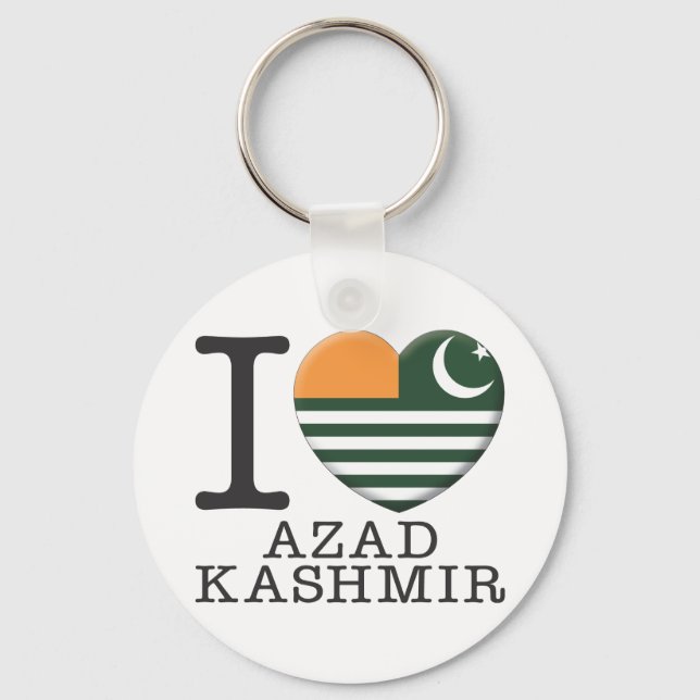 Azad Kashmir Keychain (Front)