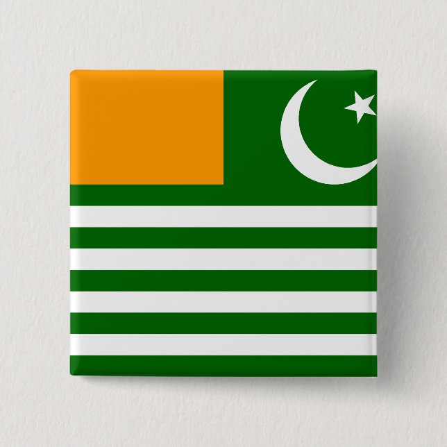 Azad Kashmir, Pakistan Pinback Button (Front)