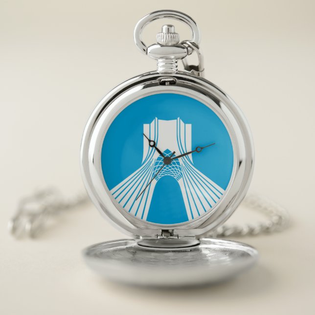 Azadi Tower Pocket Watch (Inside)
