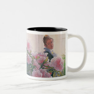 Azalea, 1906 (w/c on paper) Two-Tone coffee mug