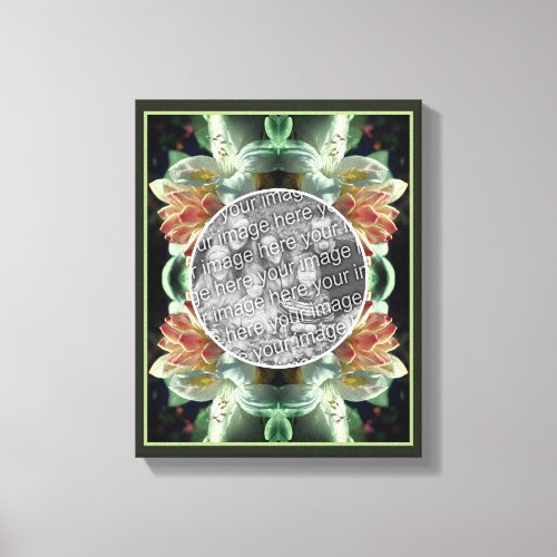 Azalea Flower Blossoms Create Your Own Photo Canvas Print