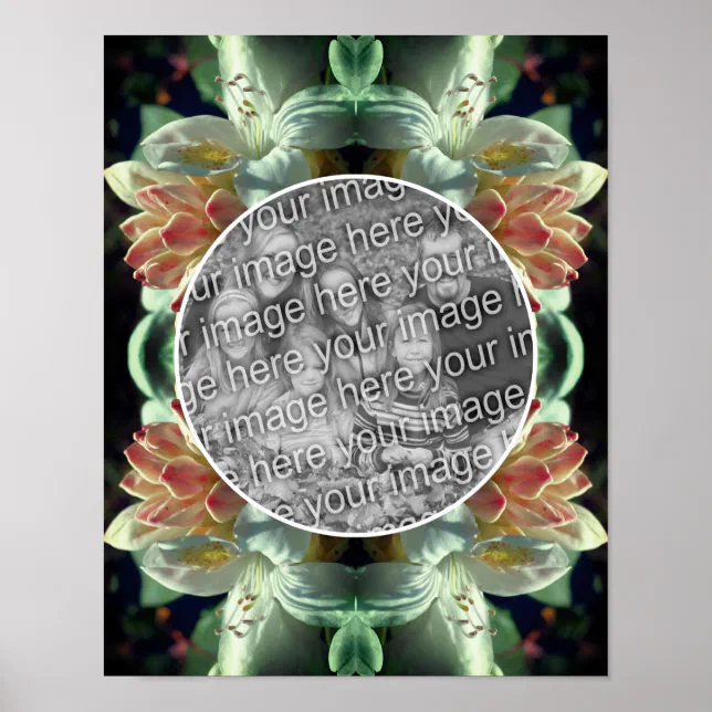 Azalea Flower Blossoms Create Your Own Photo Poster | Zazzle