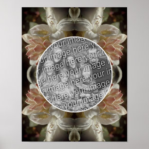 Azalea Flower Blossoms Tint Create Your Own Photo Poster