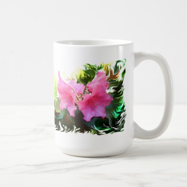 Azalea flower coffee mug (Right)