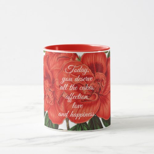 Azalea indica Grand Duchess Happy  Mug