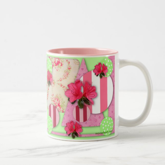 Azalea Scrapbook Mug (Right)