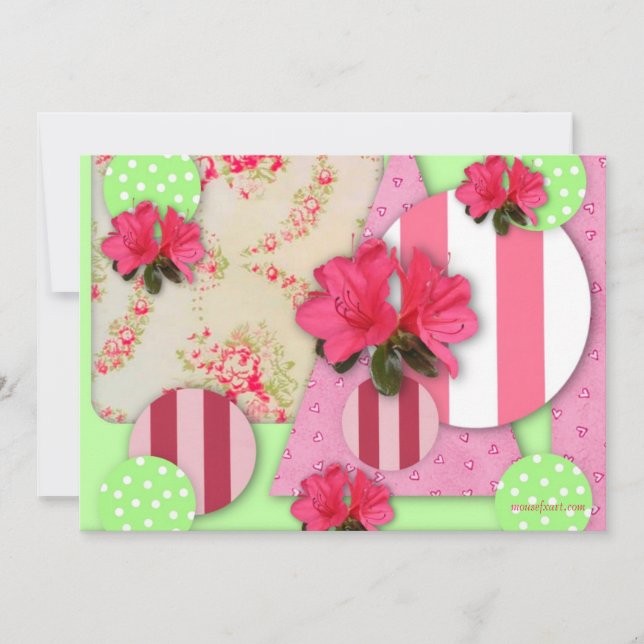 Azalea Scrapbook Save The Date (Front)