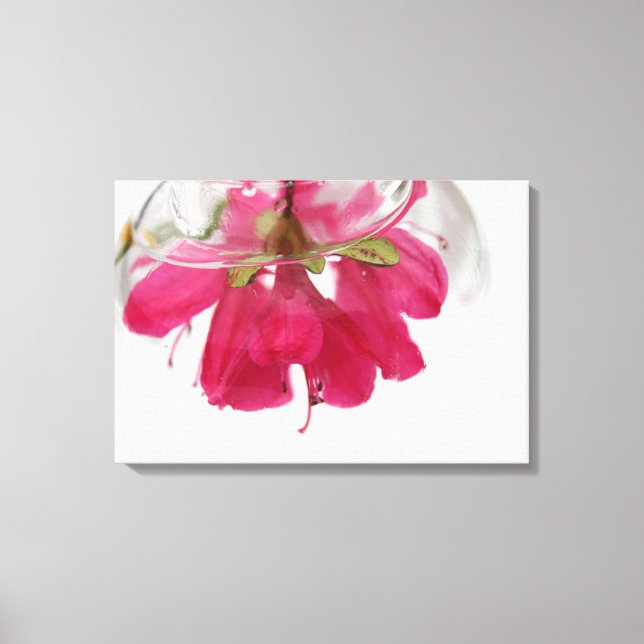 azalea under canvas print (Front)