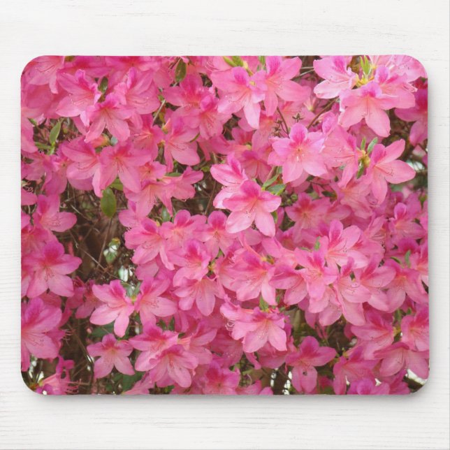 AZALEAS Azalea Flowers MOUSE PADS MOUSEPAD (Front)