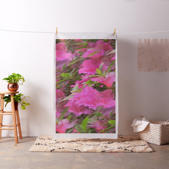 Azaleas in Pink.... Fabric (In Situ)