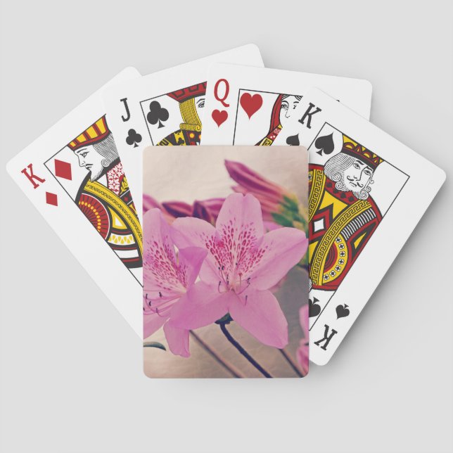 Azaleas Poker Cards (Back)