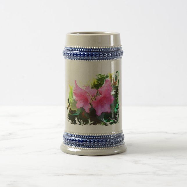 Azalee Blume Beer Stein (Center)