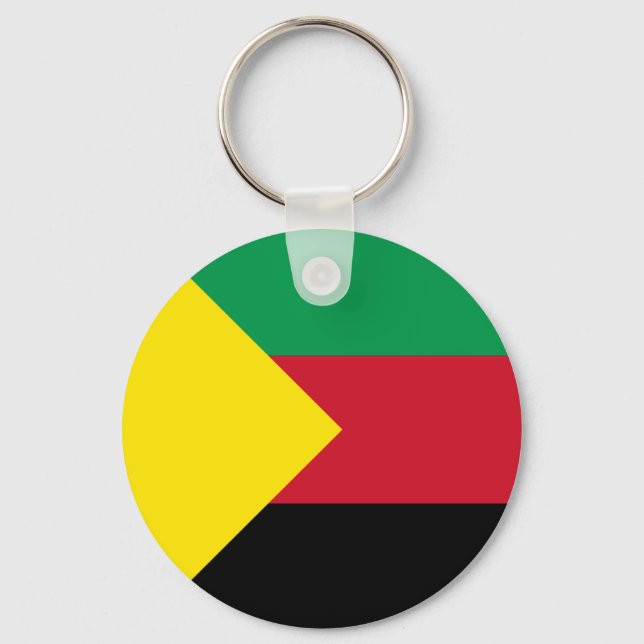 Azawad Flag Keychain (Front)