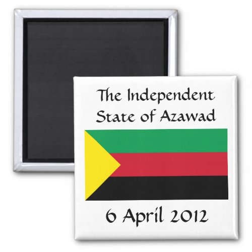 Azawad Flag Magnet