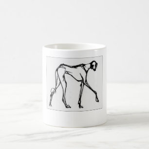 Azawakh Mug 3 by David Moore