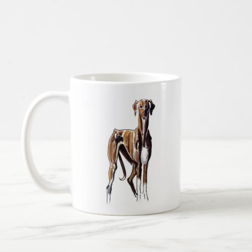 Azawakh Sighthound Watercolor Mug