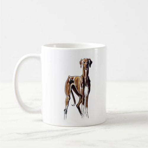 Azawakh Sighthound Watercolor Mug