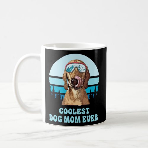 Azawakh Skiing Winter Coolest Dog Mom Ever Long Sl Coffee Mug