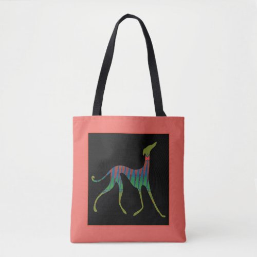 Azawakh stylized Oska  Tote Bag