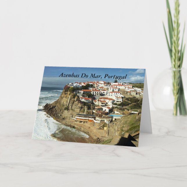 Azenhas Do Mar, Portugal, Card (Front)