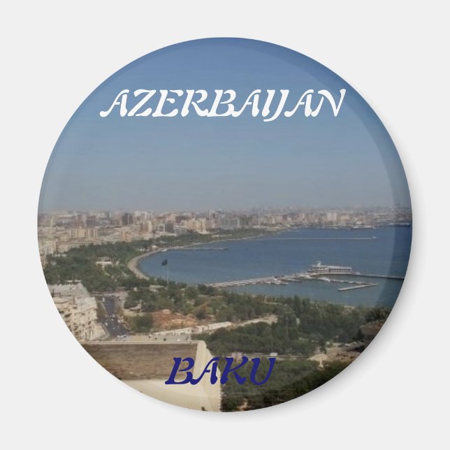 AZERBAIJAN, BAKU MAGNET (Front)