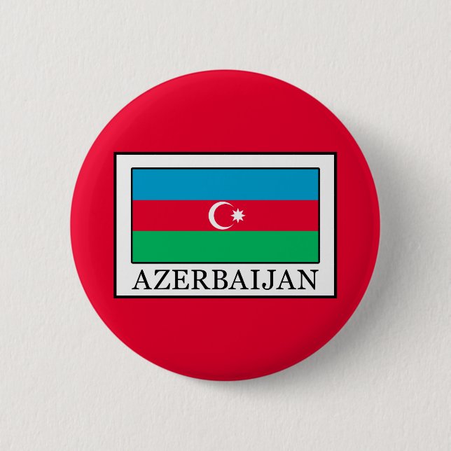 Azerbaijan Button (Front)