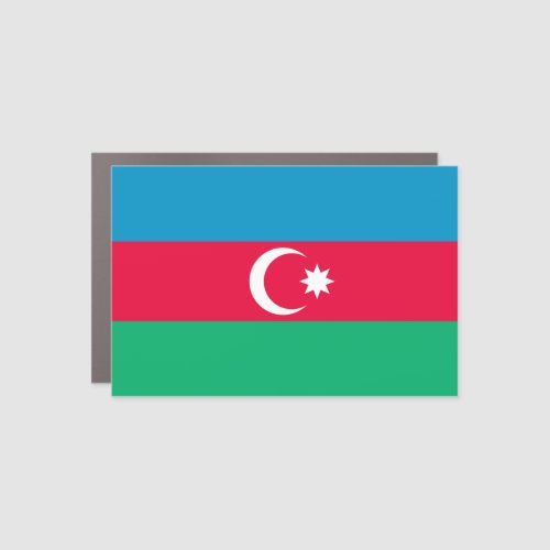 Azerbaijan Car Magnet