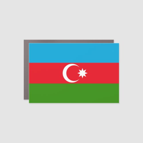 Azerbaijan Car Magnet