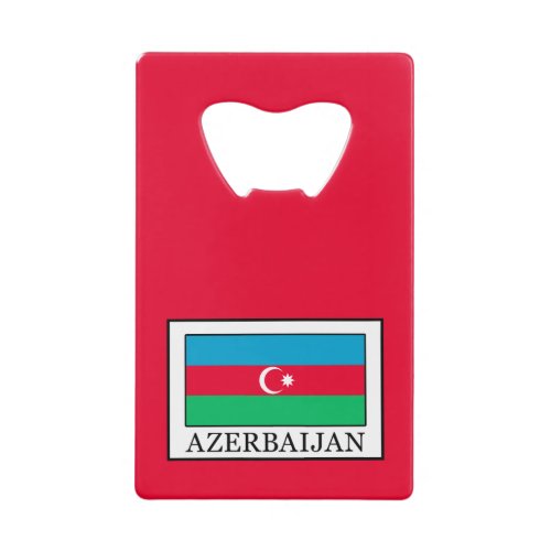 Azerbaijan Credit Card Bottle Opener