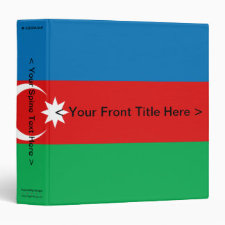 Azerbaijan Flag Binder