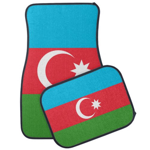 Azerbaijan Flag Car Floor Mat