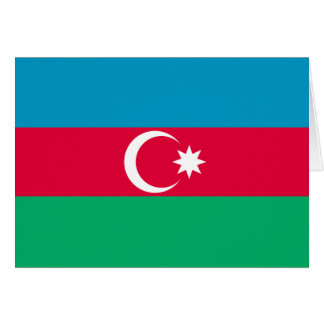 Azerbaijan Flag Cards