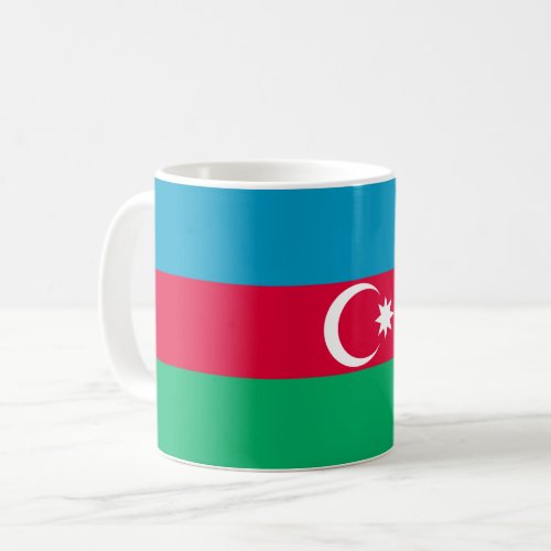 Azerbaijan Flag Coffee Mug
