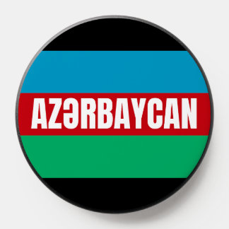 Azerbaijan Flag Colors PopSocket