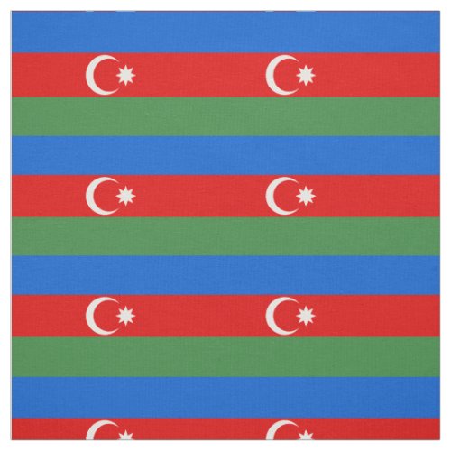 Azerbaijan Flag Fabric