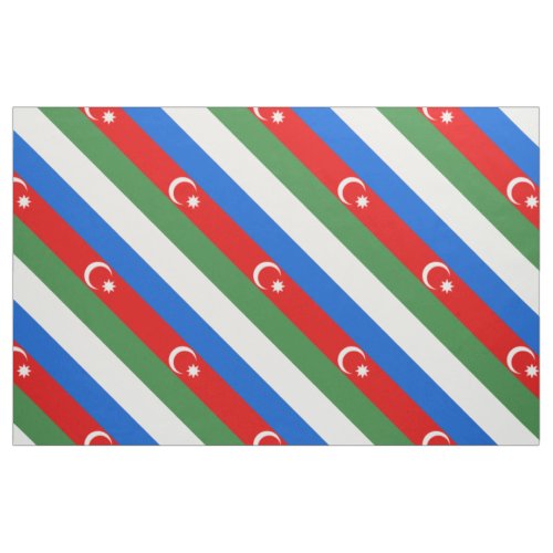 Azerbaijan Flag Fabric