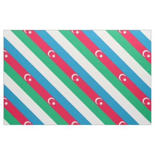 Azerbaijan Flag Fabric