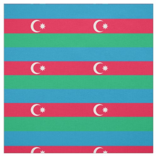 Azerbaijan Flag Fabric