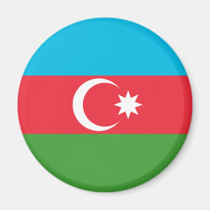 Azerbaijan Flag Magnet