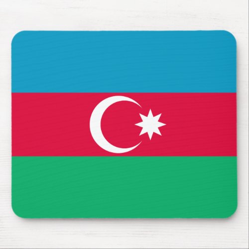 Azerbaijan Flag Mouse Pad