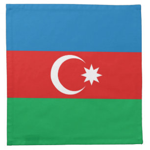Azerbaijan Flag Napkin
