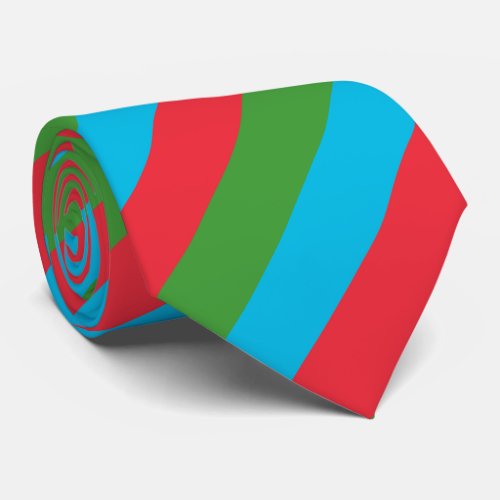 Azerbaijan Flag Neck Tie