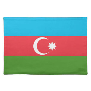 Azerbaijan Flag on MoJo Placemat