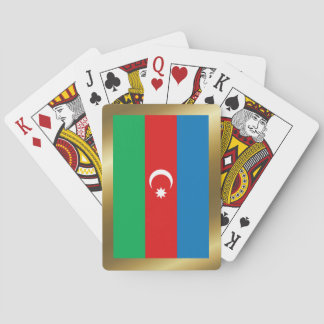Azerbaijan Flag Playing Cards