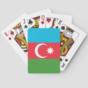 Azerbaijan Flag Poker Cards