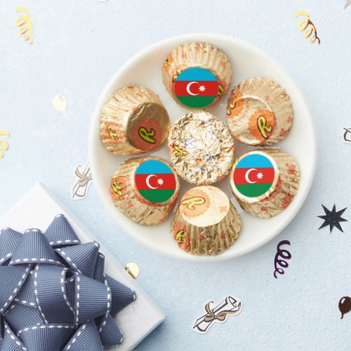 Azerbaijan flag reeses peanut butter cups