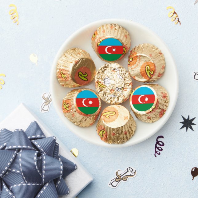 Azerbaijan flag reese's peanut butter cups (Party)
